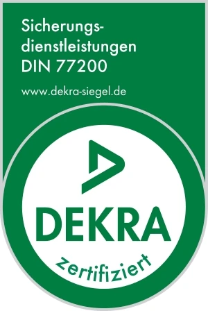 DEKRA DIN 77200 Zertifizierung für Sicherungsdienstleistungen